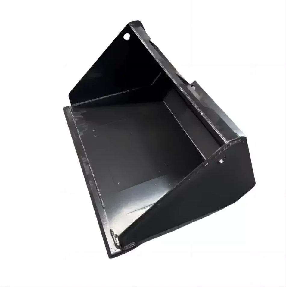 AGT 32" Bucket Without Teeth for Mini Skid Steer Toothless Bucket | M-BK32
